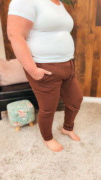 Dex Jogging Pants | Brown