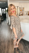 Heather Dress: Leopard