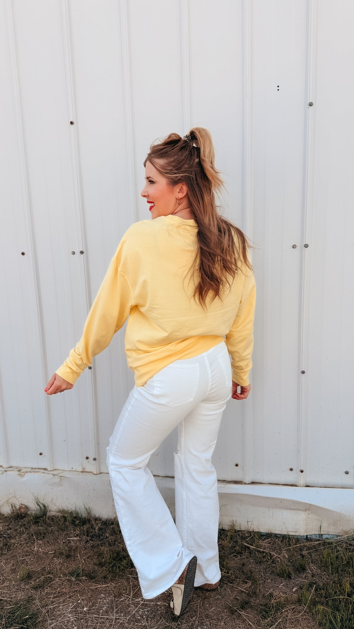 California Crewneck | Yellow