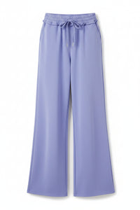 Audrey Wide Leg Jogging Pants | Lilac