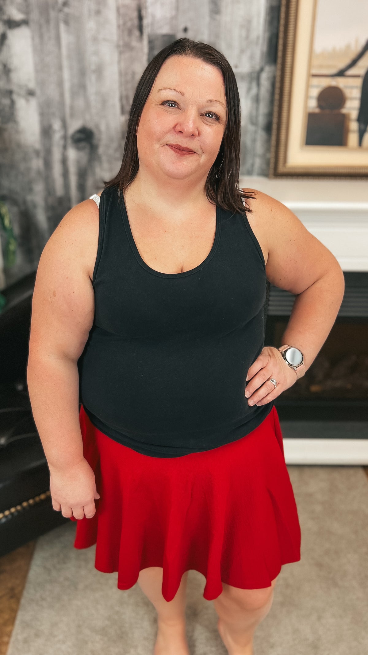 Cassandra Skort | Red