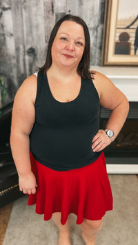 Cassandra Skort | Red