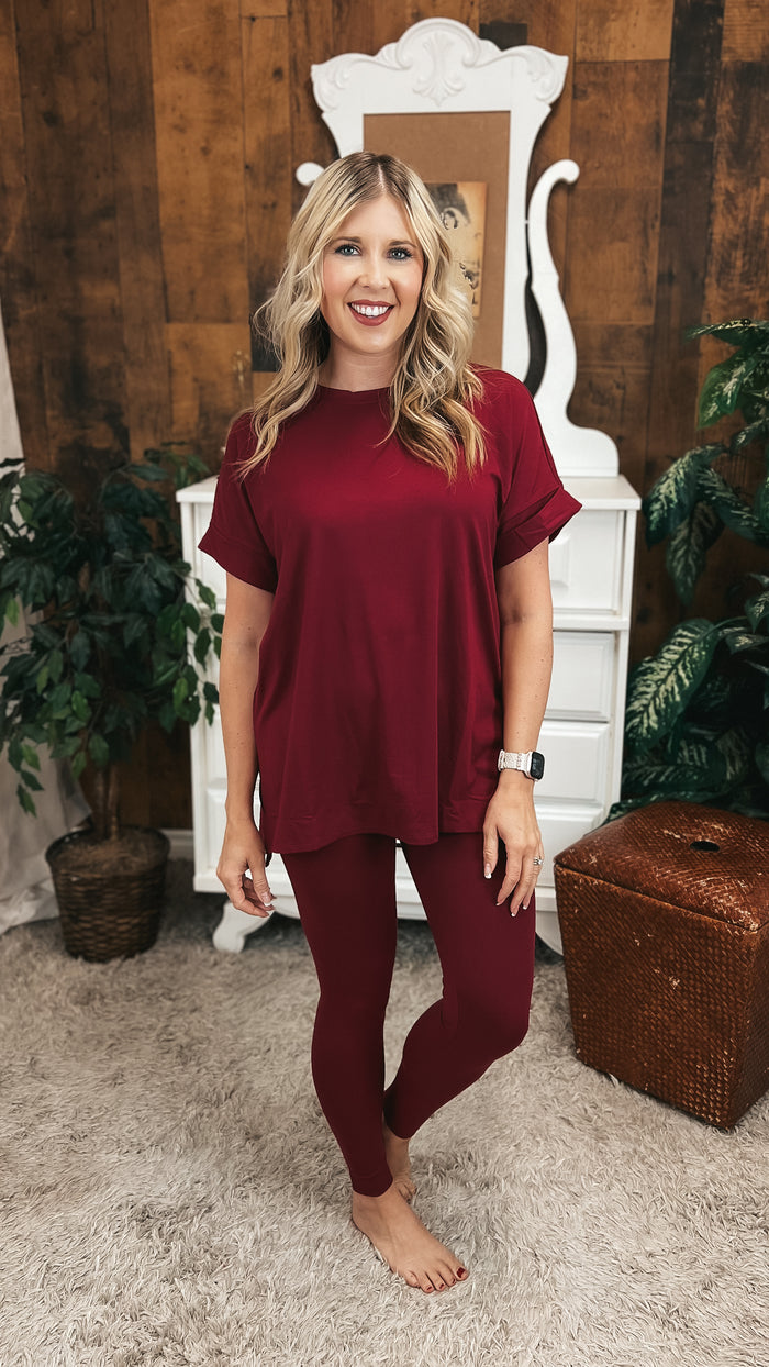 Skylar Lounge Set 2.0: Cabernet
