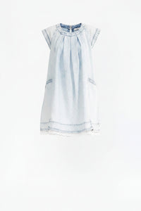 Tracey Denim Sundress | Light Indigo