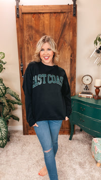 East Coast Crewneck | Black