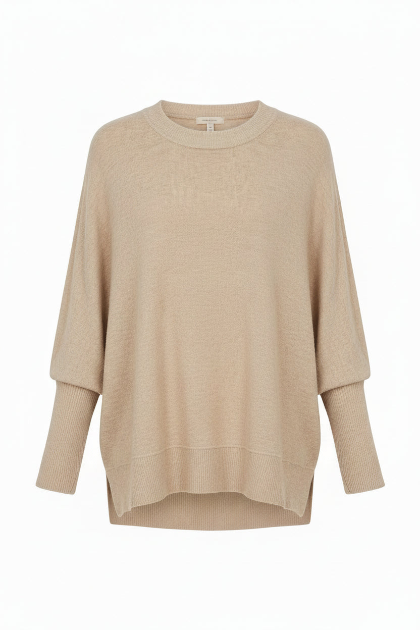 Kaylee Ottoman Top | Taupe