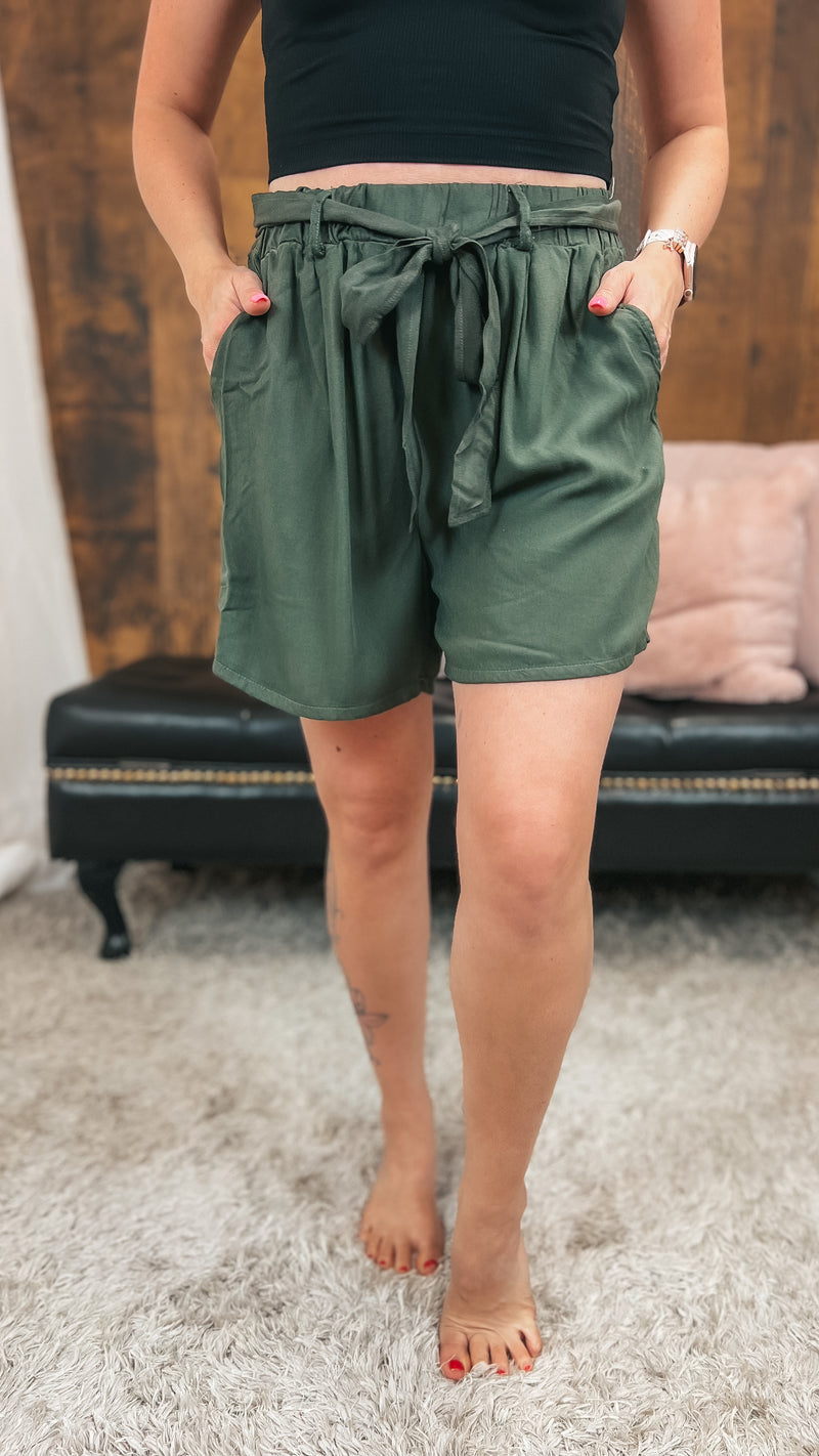 Karlee Shorts | Olive