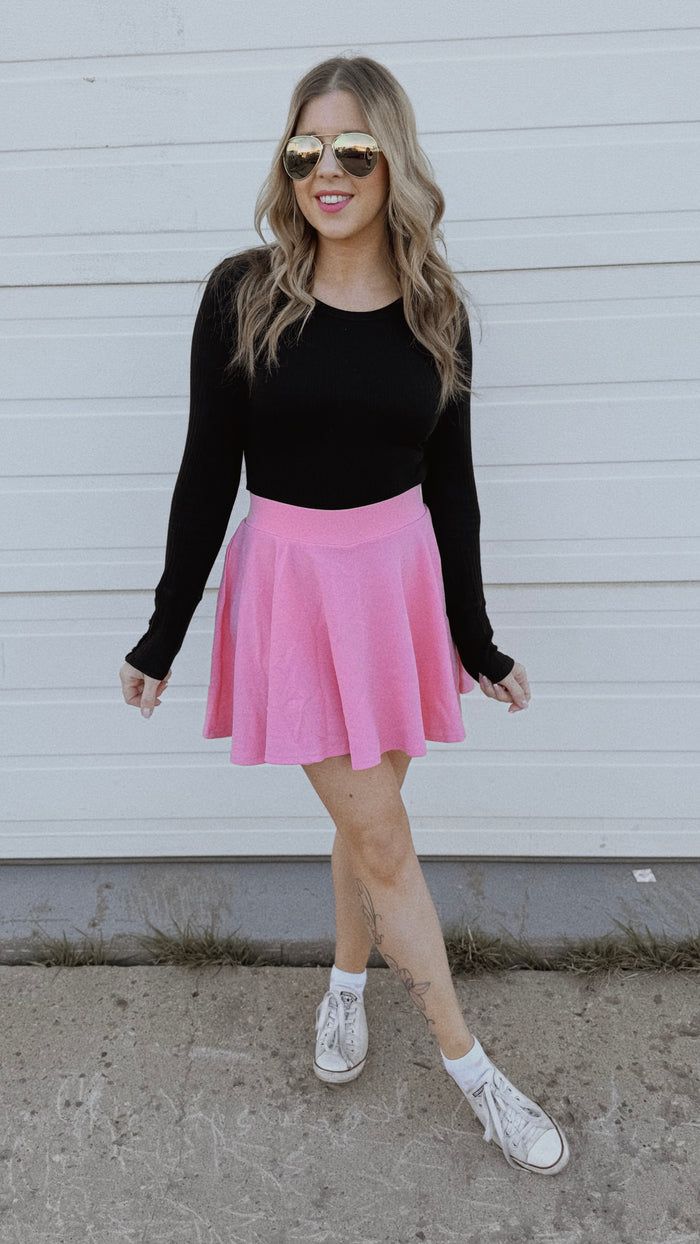 Cassandra Skort | Baby Pink