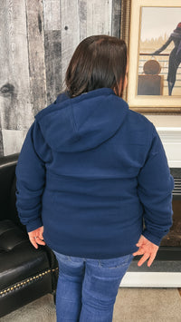 Amber Hoodie | Navy