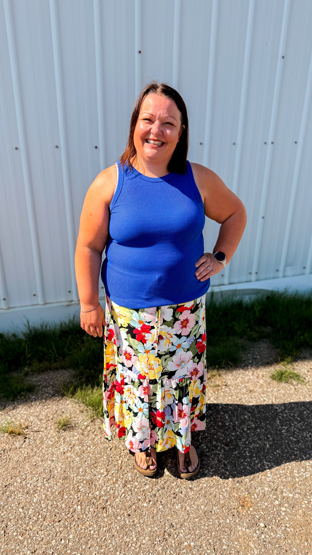Madeline Floral Skirt