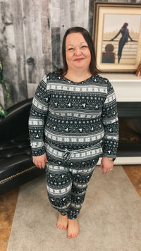 Christmas Pajamas | Charcoal