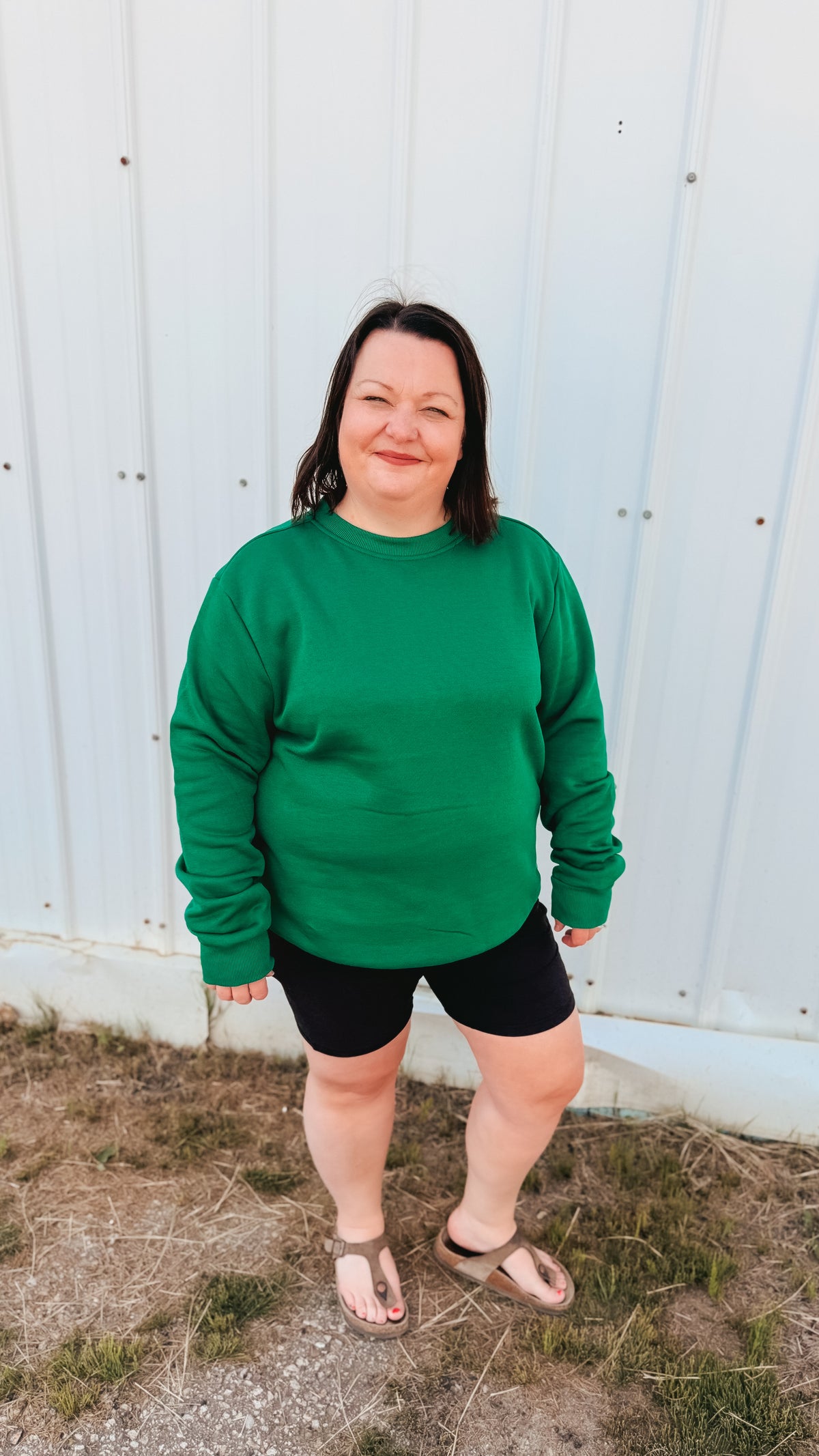 Holly Crewneck | Green