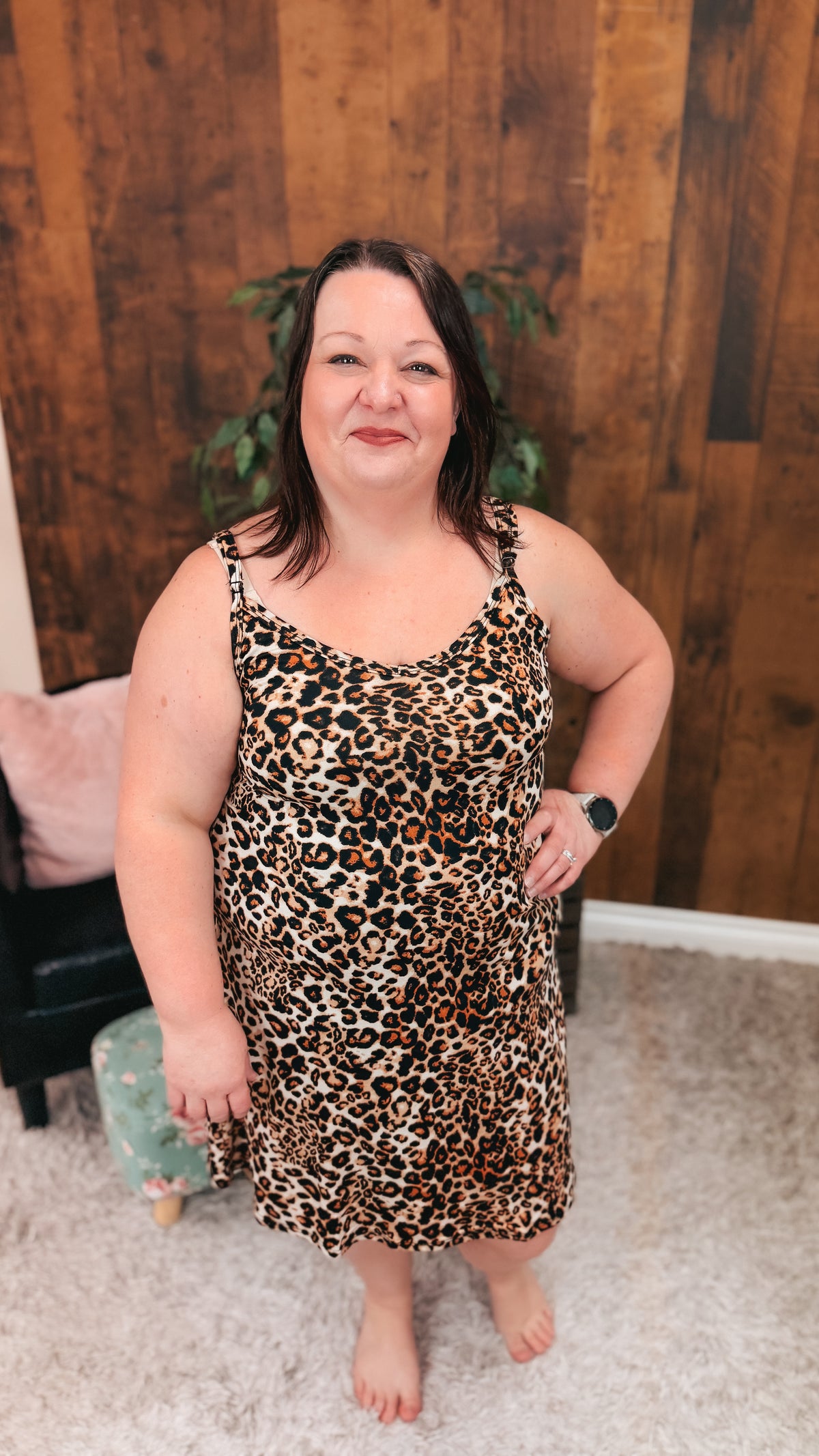 Julie Tunic Dress | Leopard