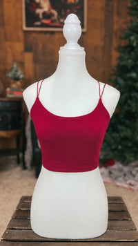 Winnie Bralette | Burgundy *SALE*