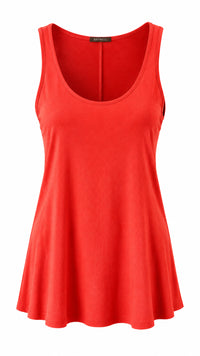 Morgan 2.0 Basic Tank Top | Red
