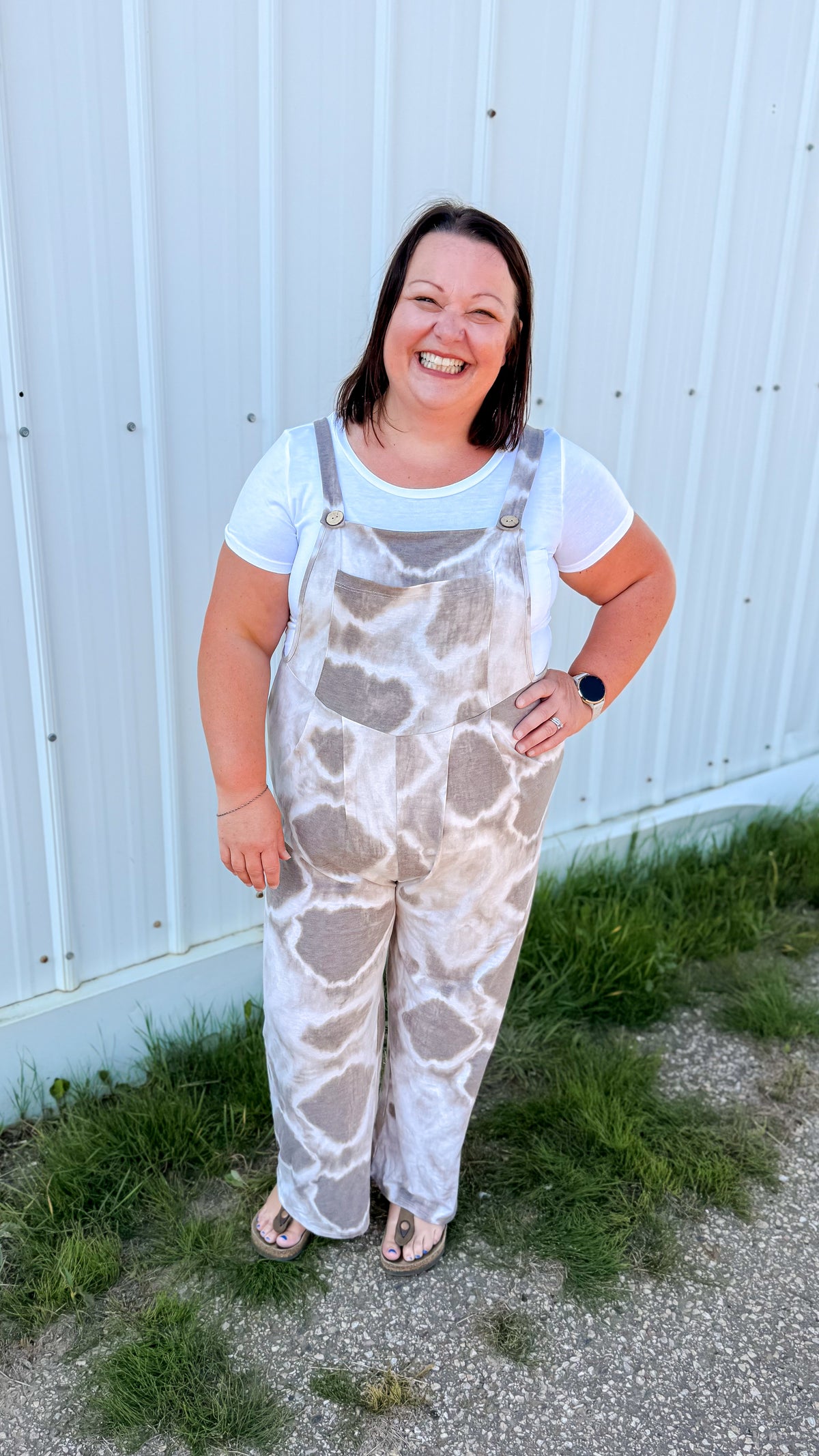 Jillian Romper | Tie Dye
