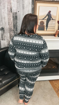 Christmas Pajamas | Charcoal