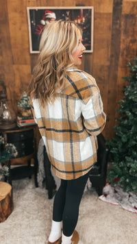 Charlotte Shacket| Brown & Cream