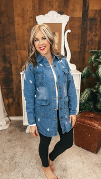 Tammy Denim Jacket | Light Blue