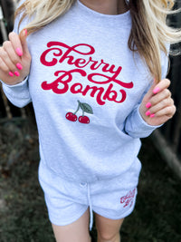 Cathy | Cherry Bomb Graphic Sweatshirt