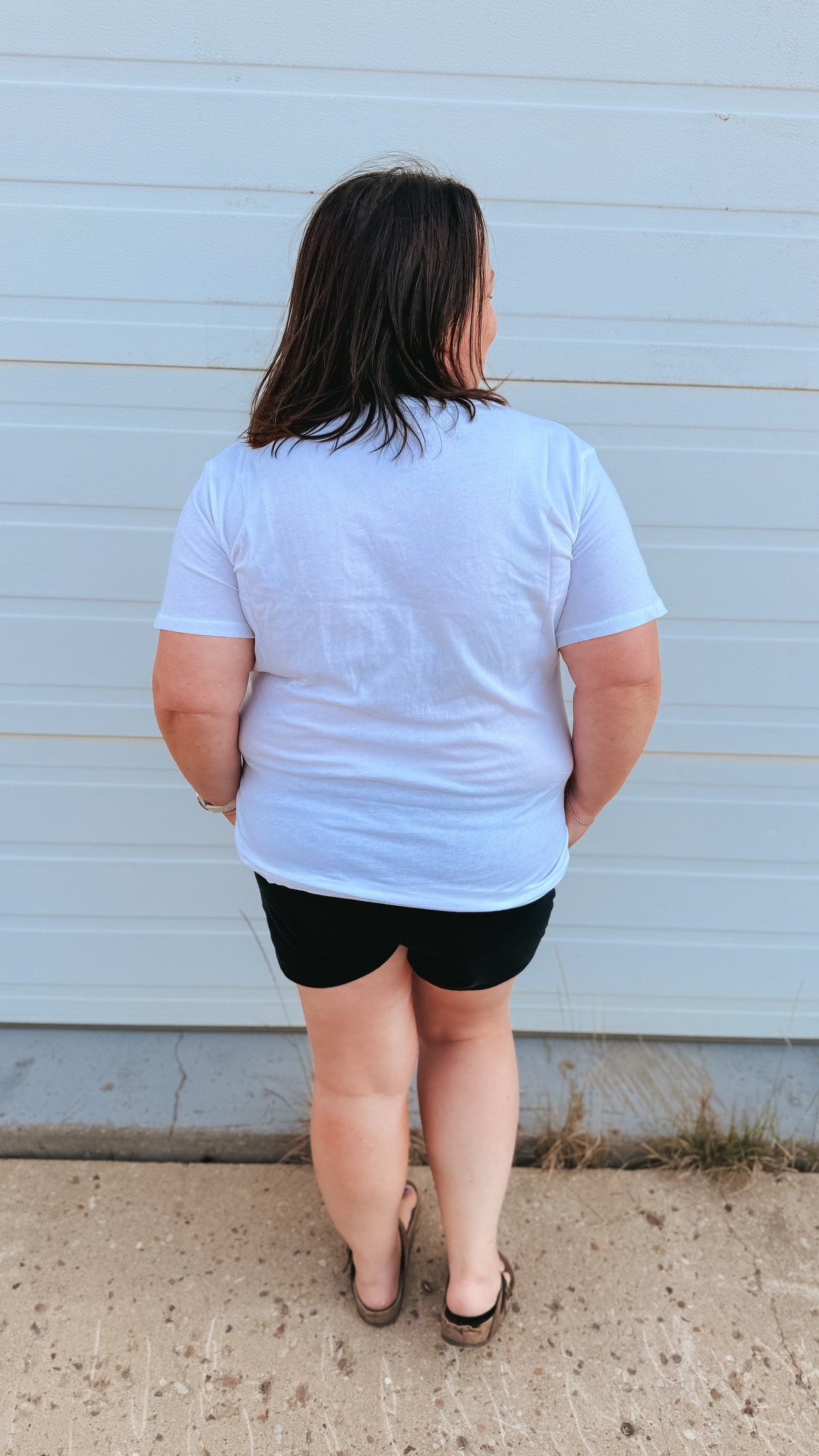 Julia Basic Tee | White