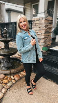 Kate Denim Jacket: Vintage Wash