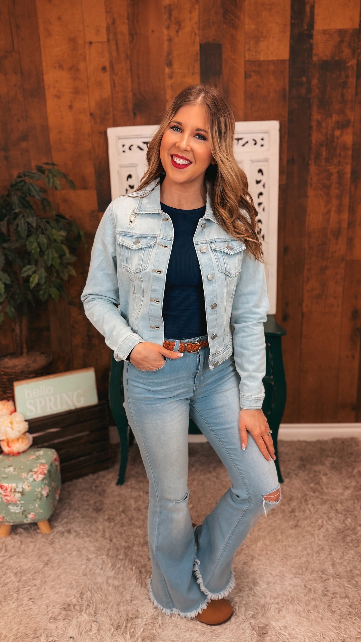 Brock Denim Jacket | Light Wash