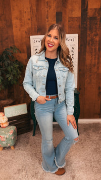 Brock Denim Jacket | Light Wash