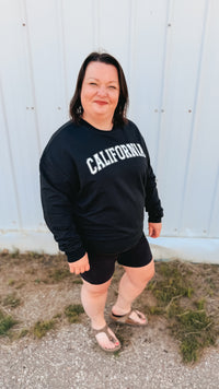 California Crewneck | Black