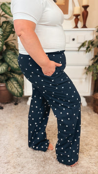 Aria Star Jogging Pants | Navy