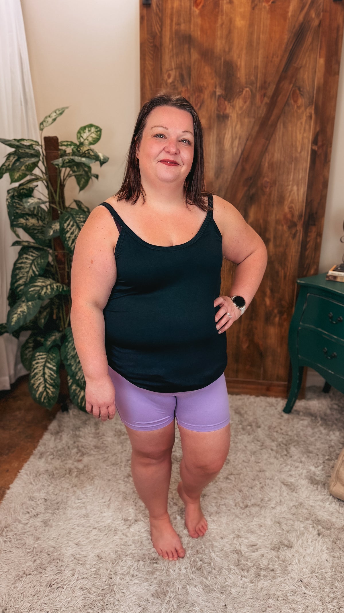 Christa Biker Shorts | Lavender