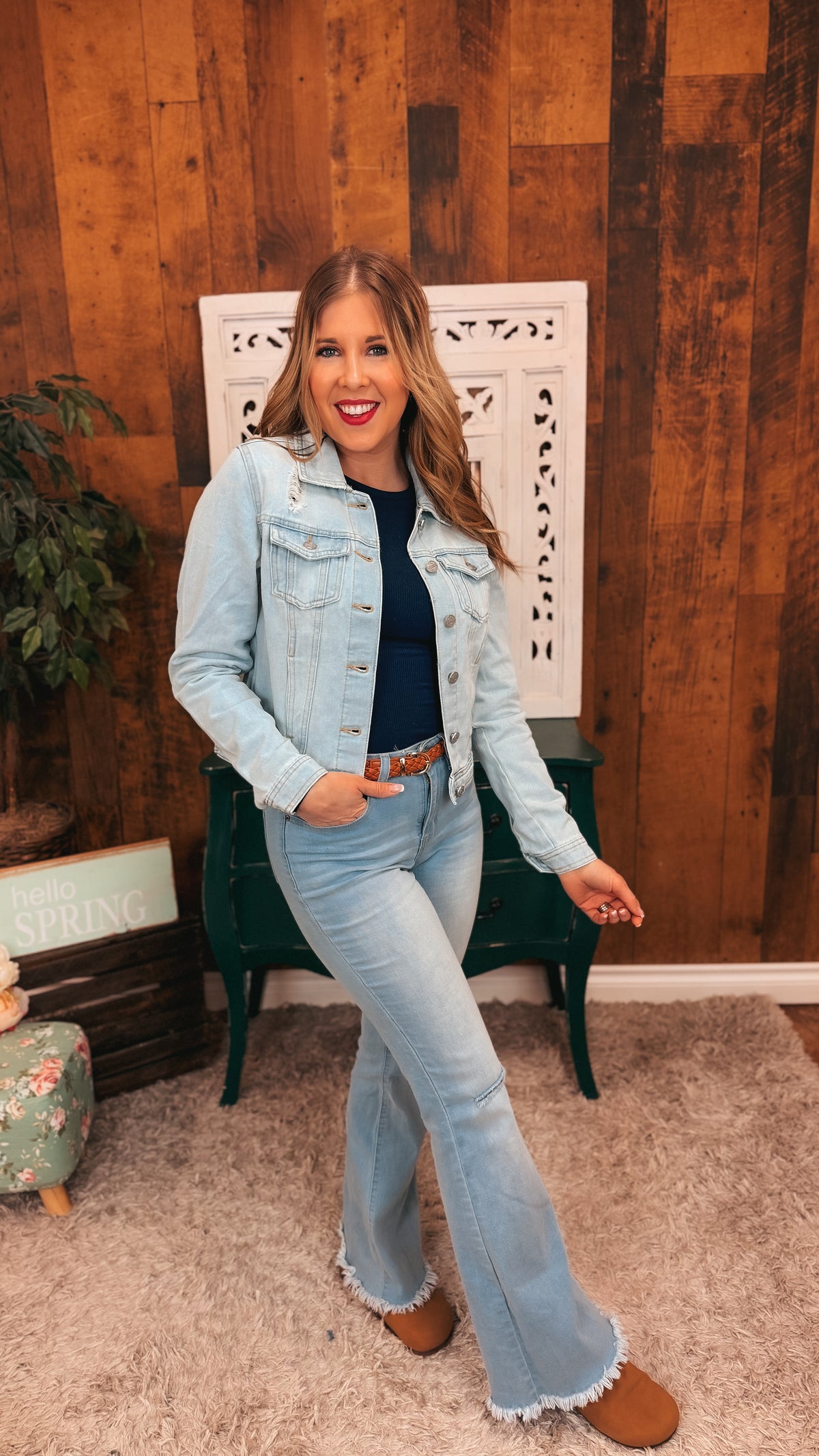Brock Denim Jacket | Light Wash