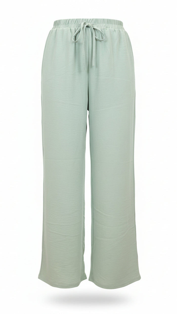 Crystal Wide Leg Pants | Olive