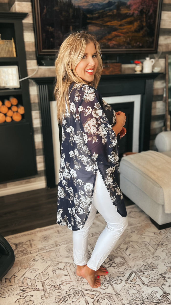 Jessica Kimono | Navy