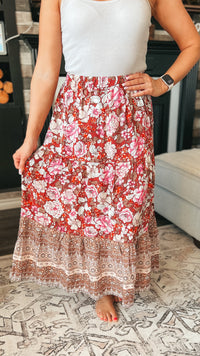 Kyrah Floral Skirt