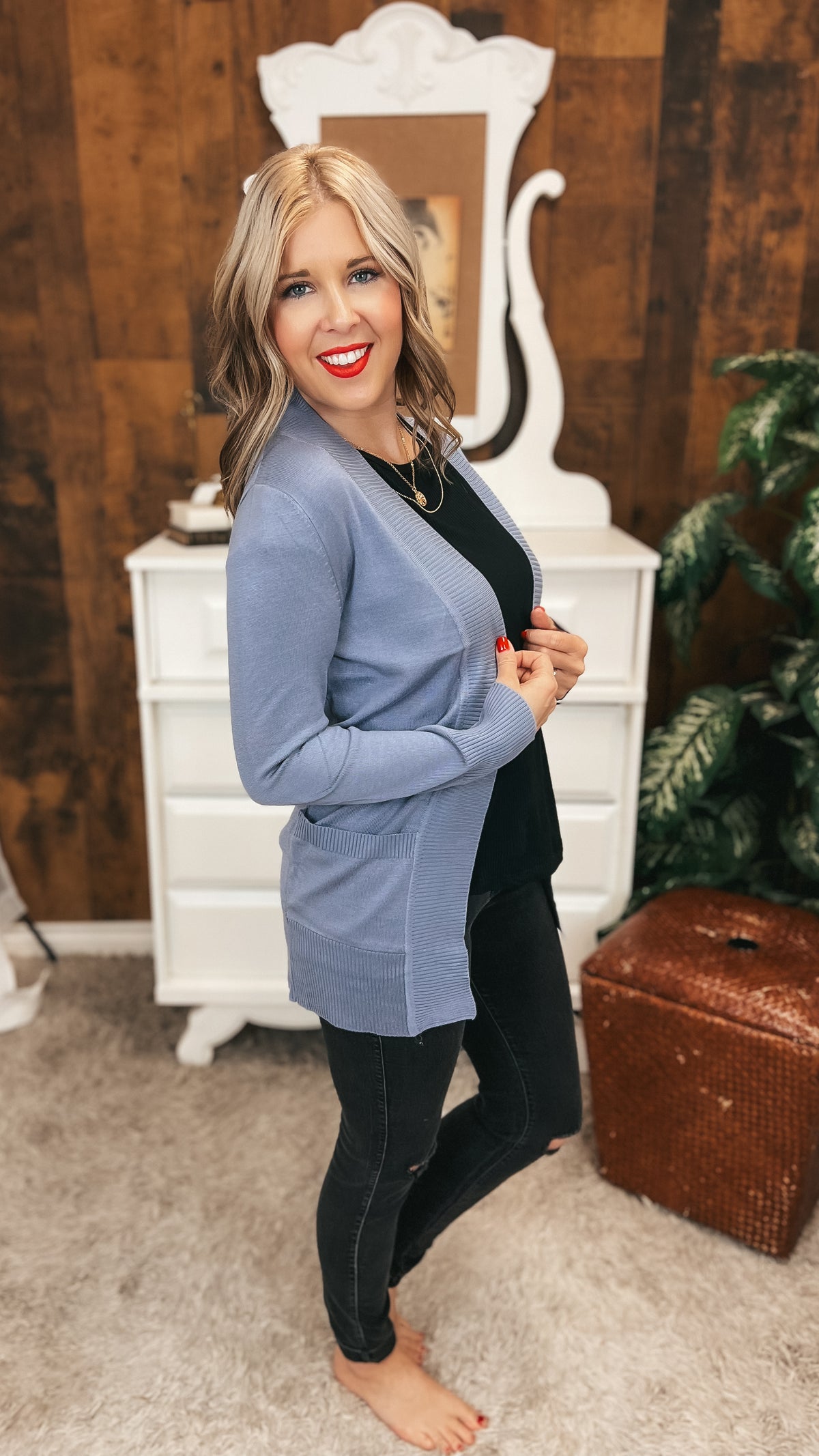 Sherry Cardigan 2.0 | Iris Blue