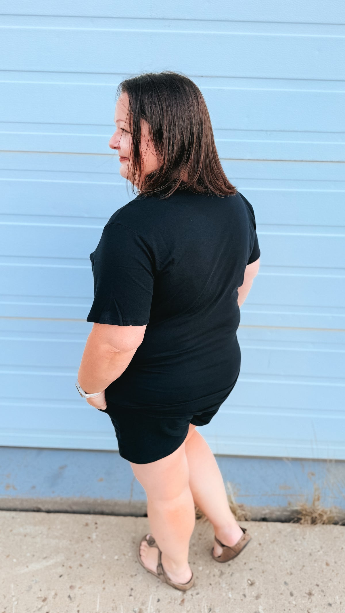 Julia Basic Tee | Black