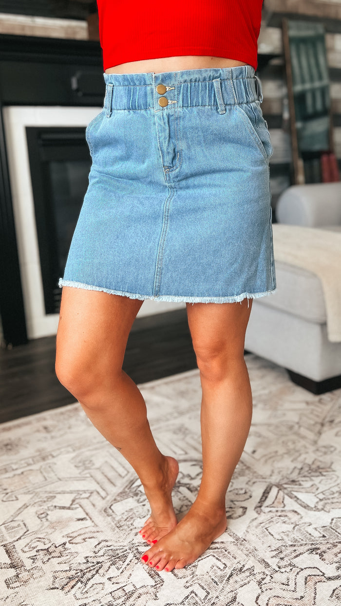 Laney Denim Skirt