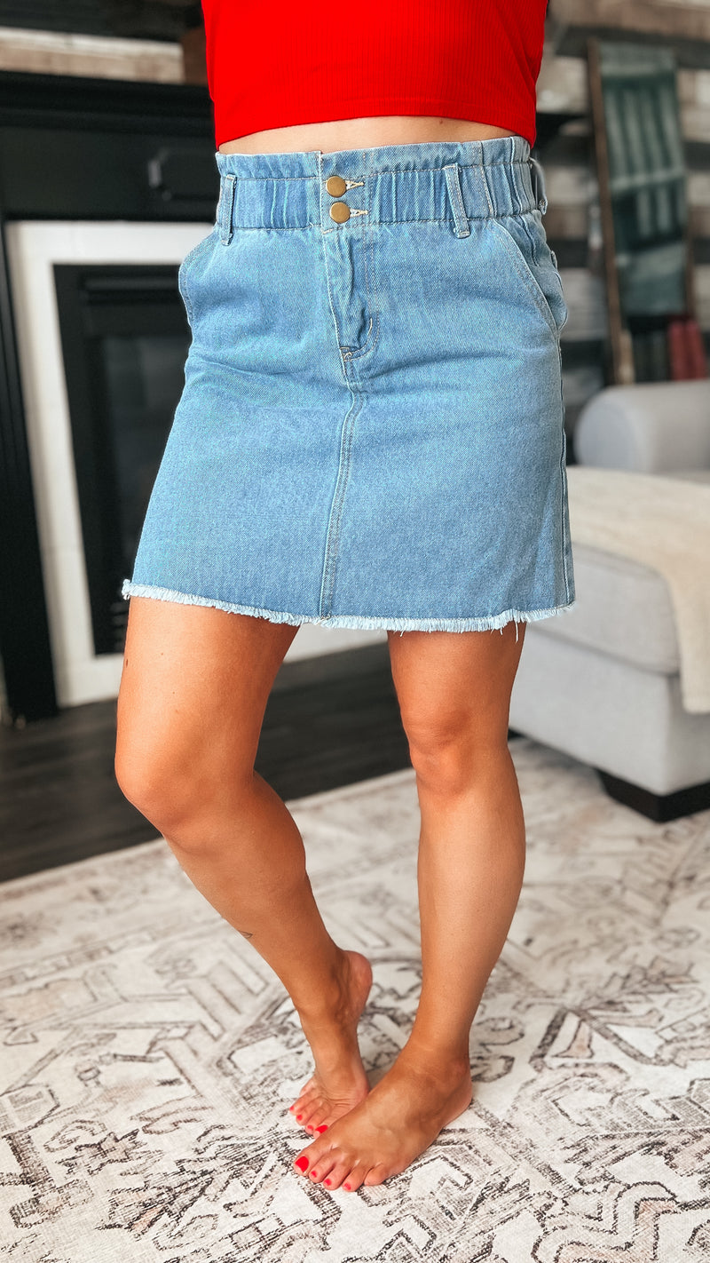 Laney Denim Skirt