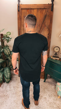 James Henley Tee: Black