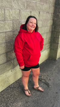 Riley Hoodie: Red