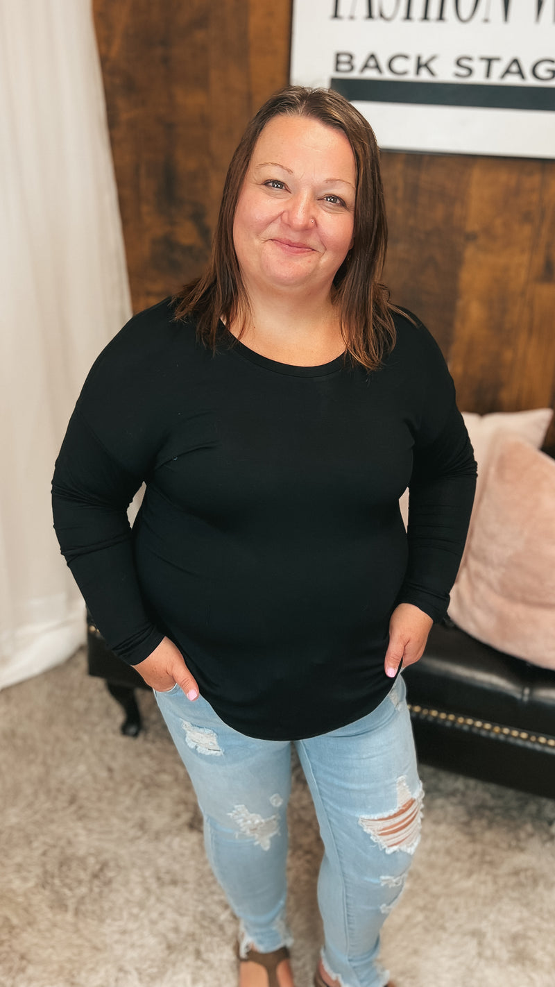 Lauralee Long Sleeve | Black