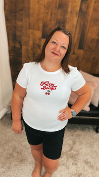 Stephanie | Cherry Bomb Graphic Tee