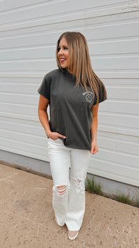 Believe In Yourself Tee | Charcoal