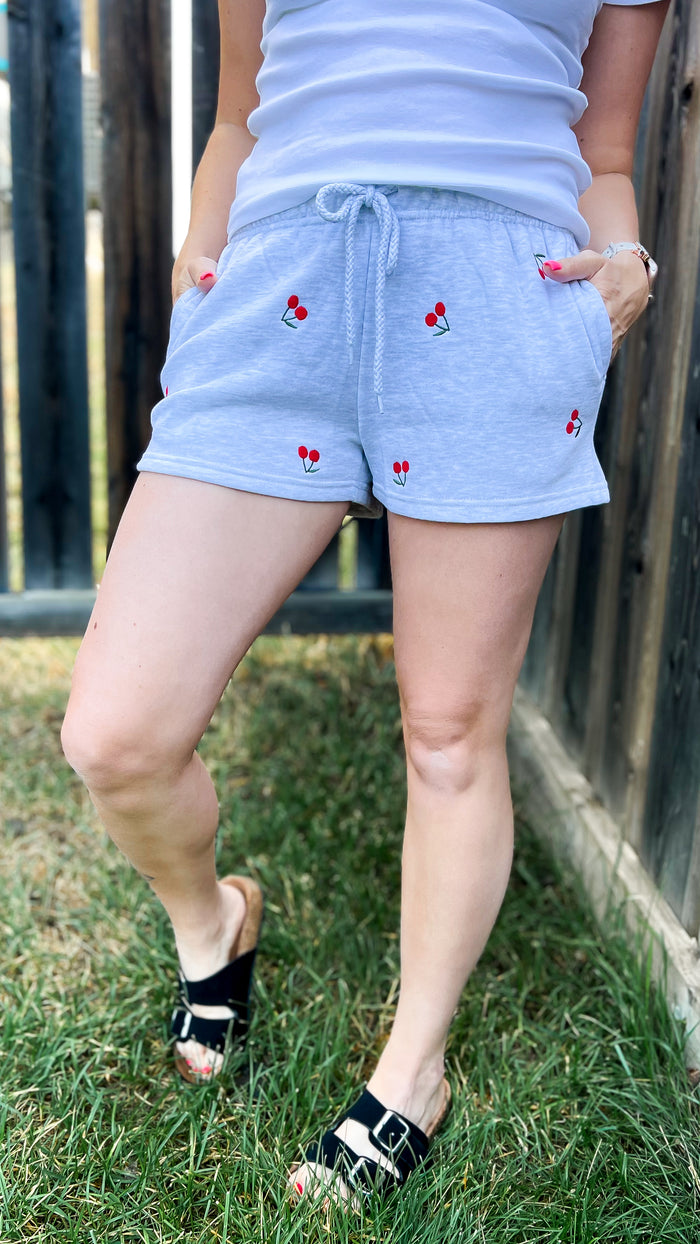 Sarah | Cherry Lounge Shorts