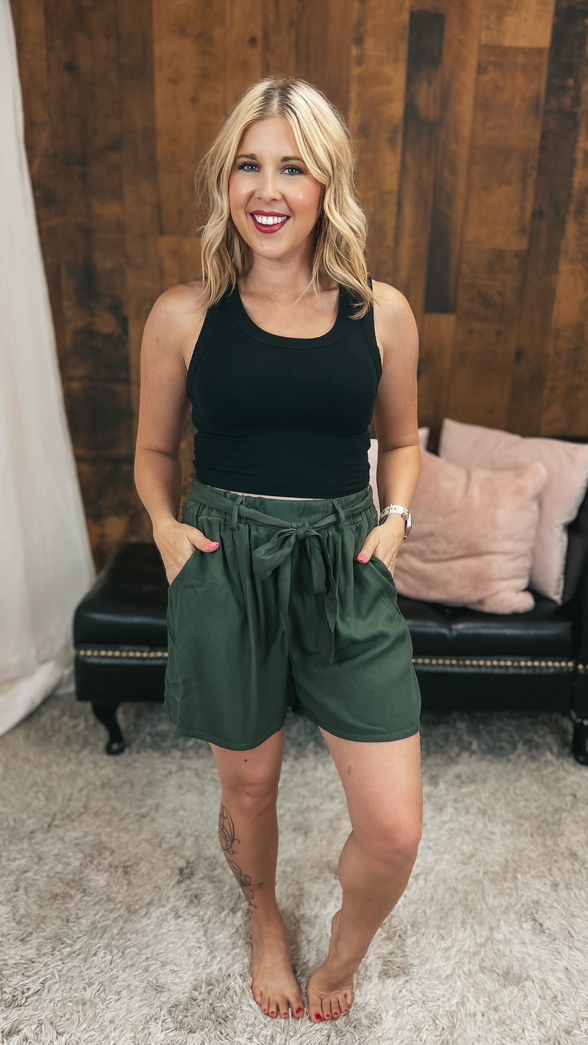 Karlee Shorts | Olive