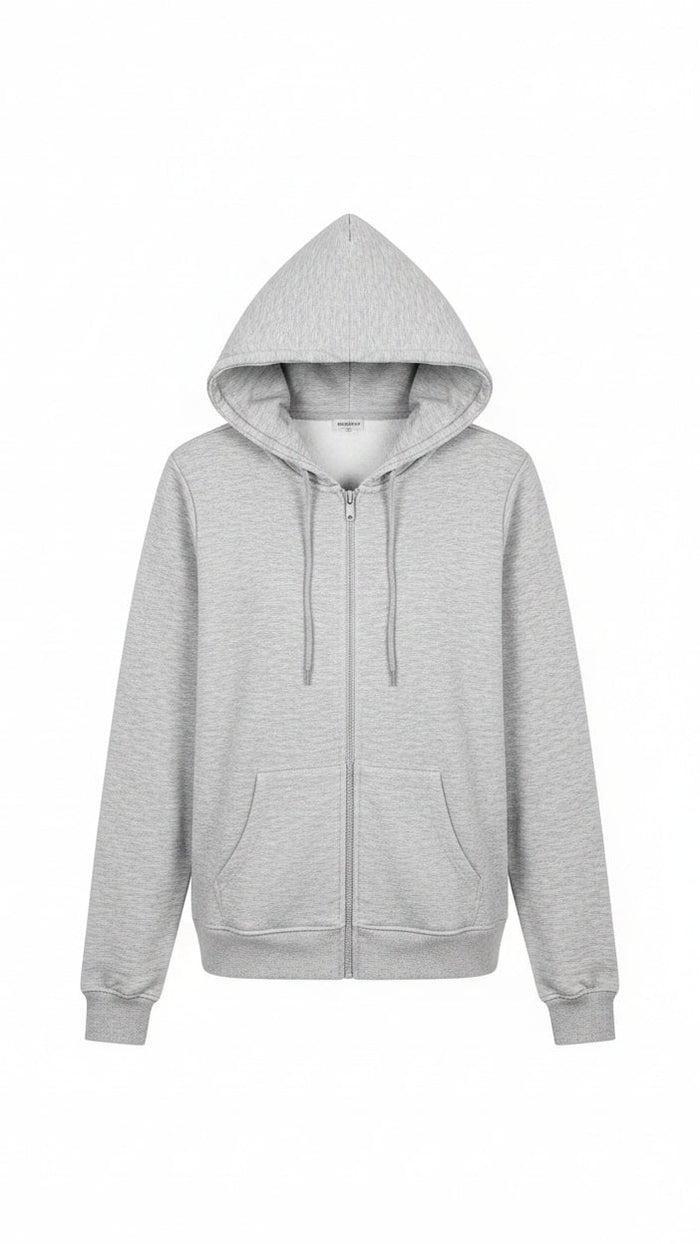 Layne Zip Hoodie: Grey *SALE*