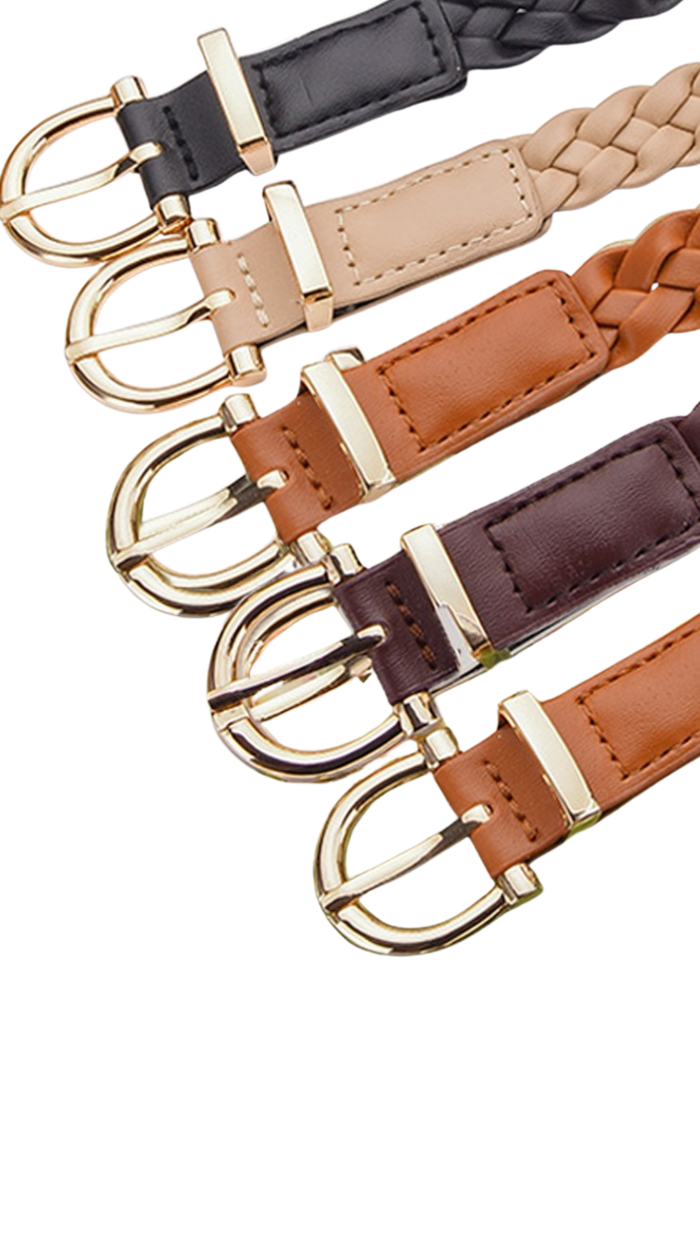 Memphis Woven Belt | Ash Mocha