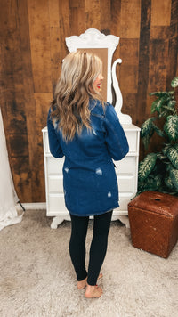 Tammy Denim Jacket | Dark Blue