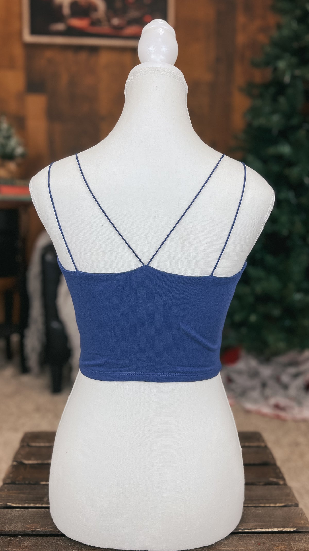 Winnie Bralette | Midnight Blue